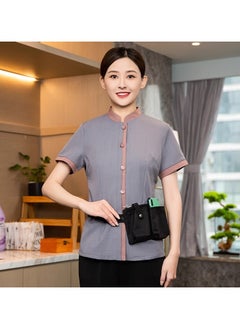 KUYING New Summer Cleaner Work Clothes 