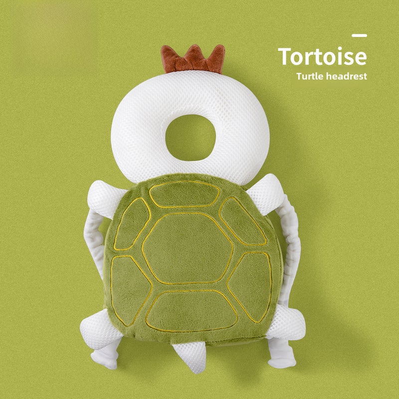 Baby Anti-Fall Pad Breathable Head Cushion Mesh-turtle 
