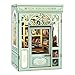 Cutefun Book Nook Kit DIY Miniature Dollhouse Kit 3D Creative Decorative Bookend 3D Wooden Puzzle for Adults Bookshelf Insert Library Decor with LED Light Muse Bookstore - Image 2