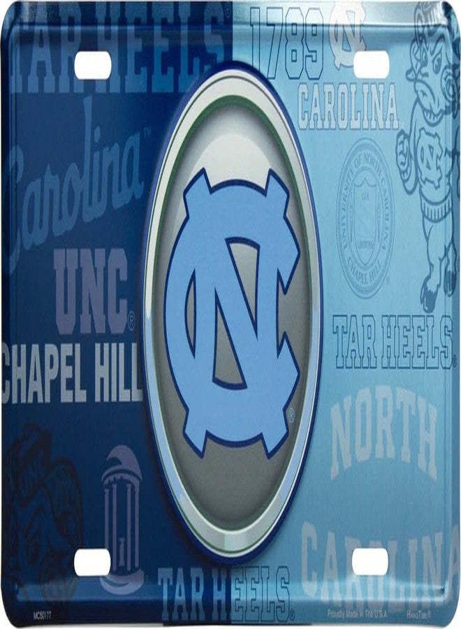 Hangtime University of North Carolina - UNC Tarheels - Bullseye Style License Plate - Image 2