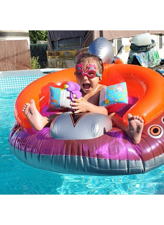 Swimline - Original Inflatable Ufo Spaceship Pool Float Ride On With Fun Constant Flow Laser Ray Gun Water Squirter For Kids Cool Retro Style For Beach Ocean Pool Lake Extra Thick Large Floatie - Image 1