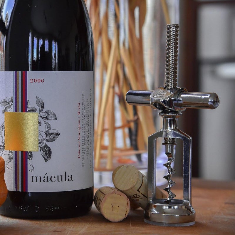 Boj Olaneta Chrome-Plated Cellar Type Corkscrew - Silver - Image 4