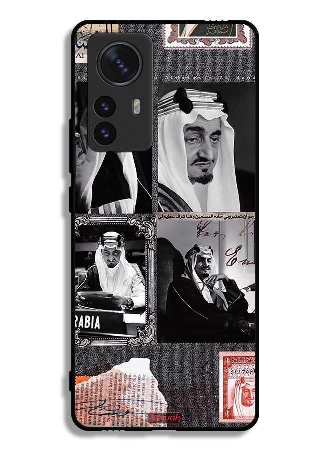 Tolwak Xiaomi 12S Pro Protective Case Cover King Faisal Vintage Poster - Image 2