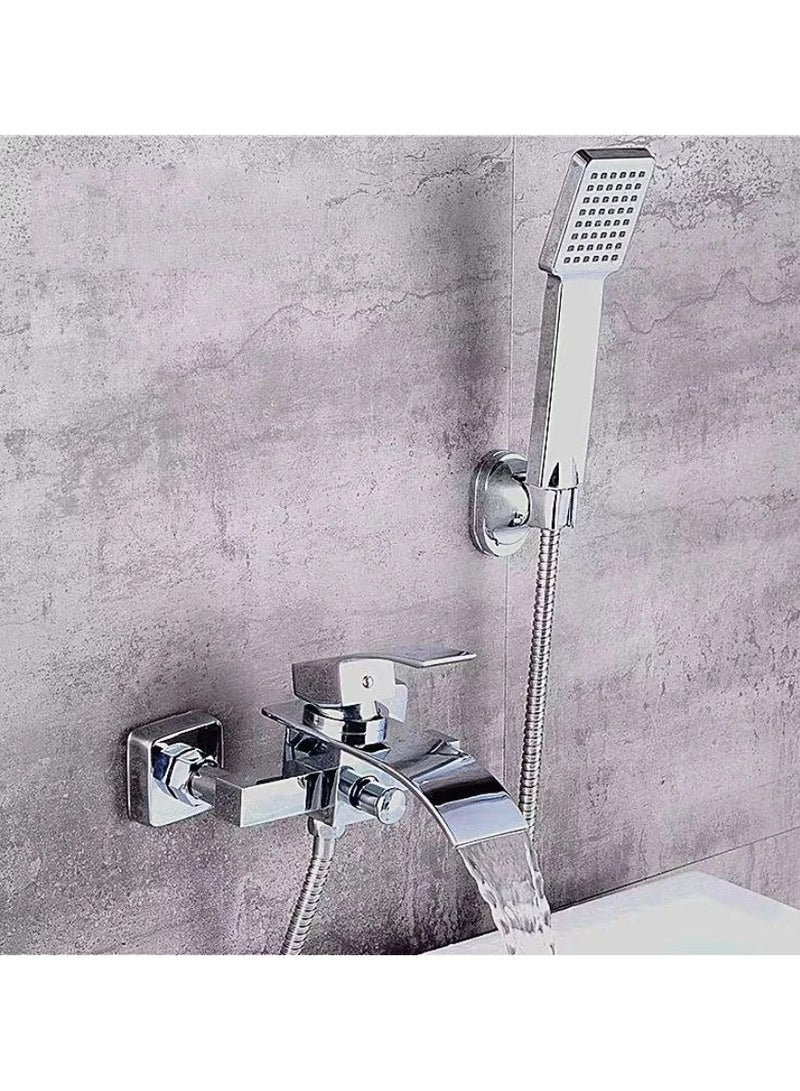 ارواق صنبور دش الحمام التبديل الثلاثي الساخن والبارد صنبور أخفى دش حمام صِمامُ تَغَيُّرِ التَّرَدُّدِ سخان المياه الكهربائي - Image 4