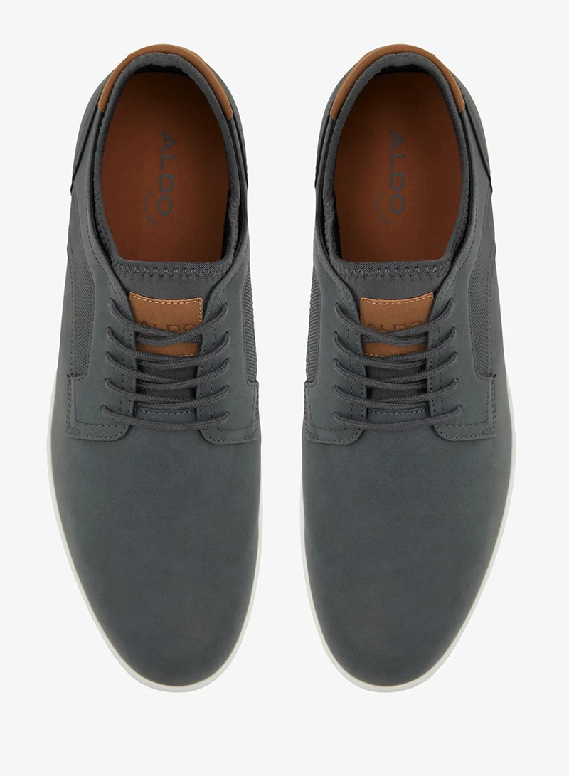 ALDO DARK GREY Drymos Casual Lace Ups for Men | Best Price UAE