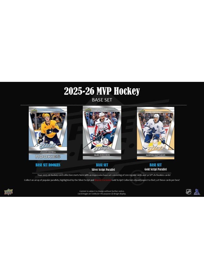 Upper Deck 2025-26 Upper Deck MVP Hockey Blaster Box - Image 2