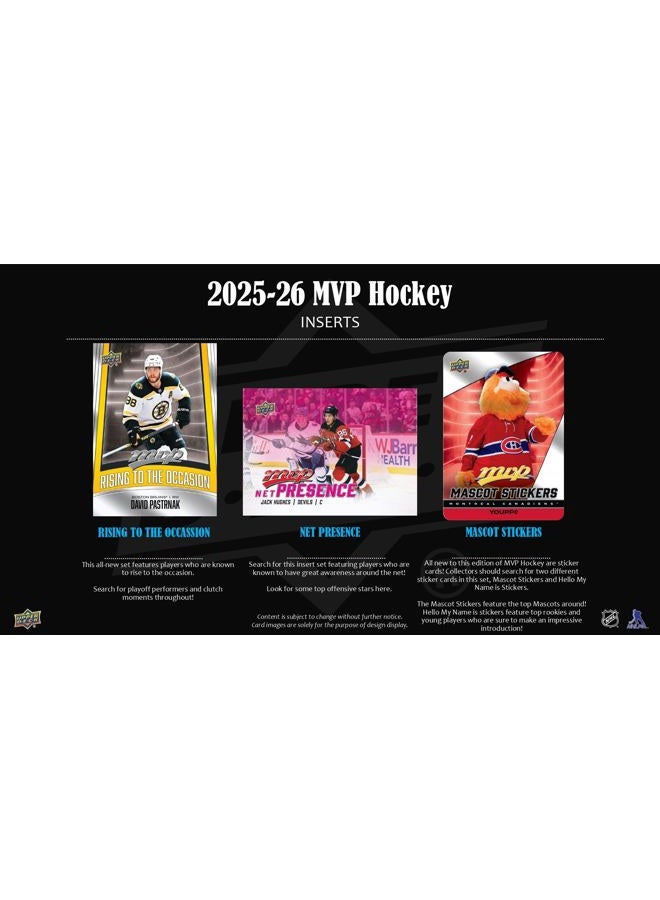Upper Deck 2025-26 Upper Deck MVP Hockey Blaster Box - Image 3