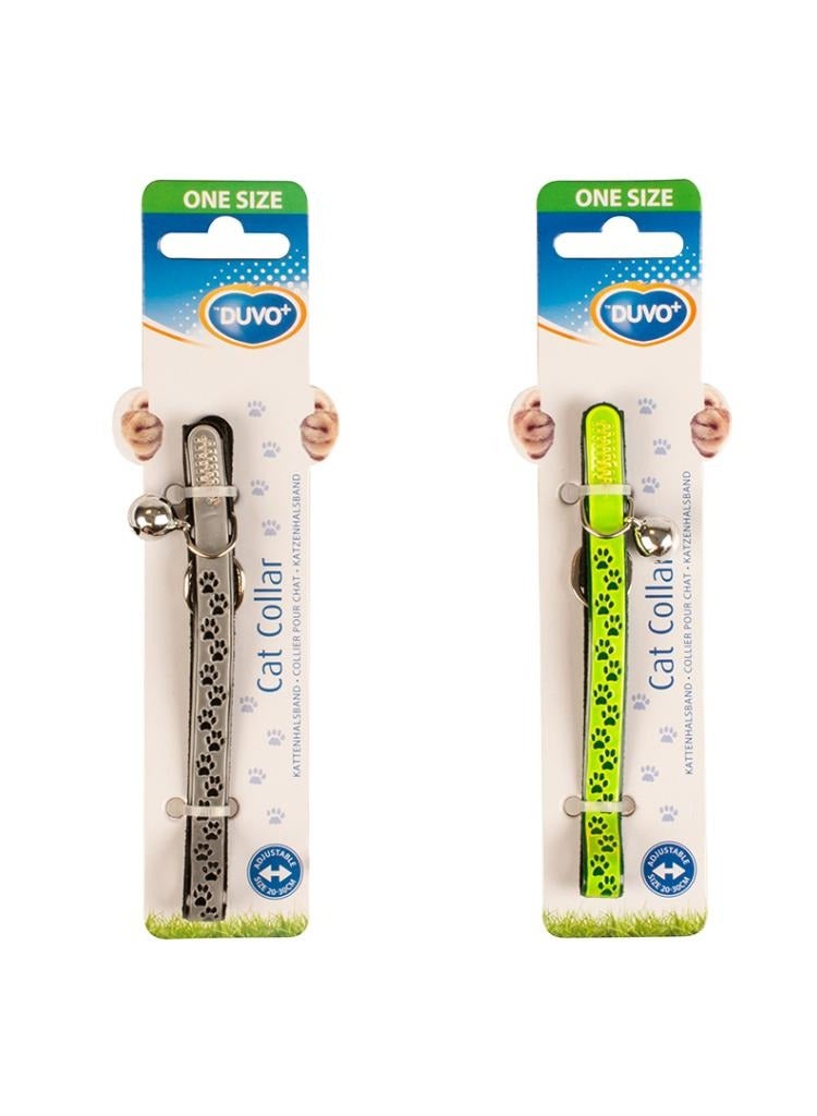 duvo Plus طوق قطط عاكس بأقدام مع جرس 20-30 سم/10 مم - Image 2