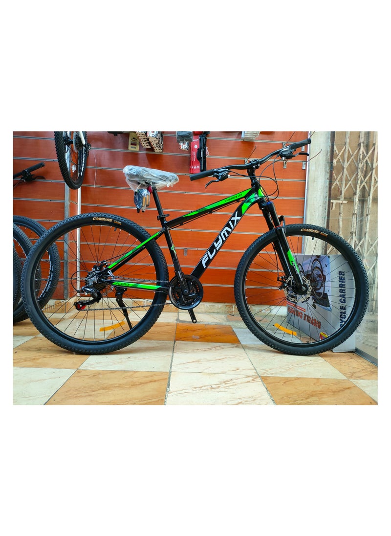 Flymix - Mountain Bike SND29002 Comes With 7 Multi Speeds Green&black size 29 - Image 1