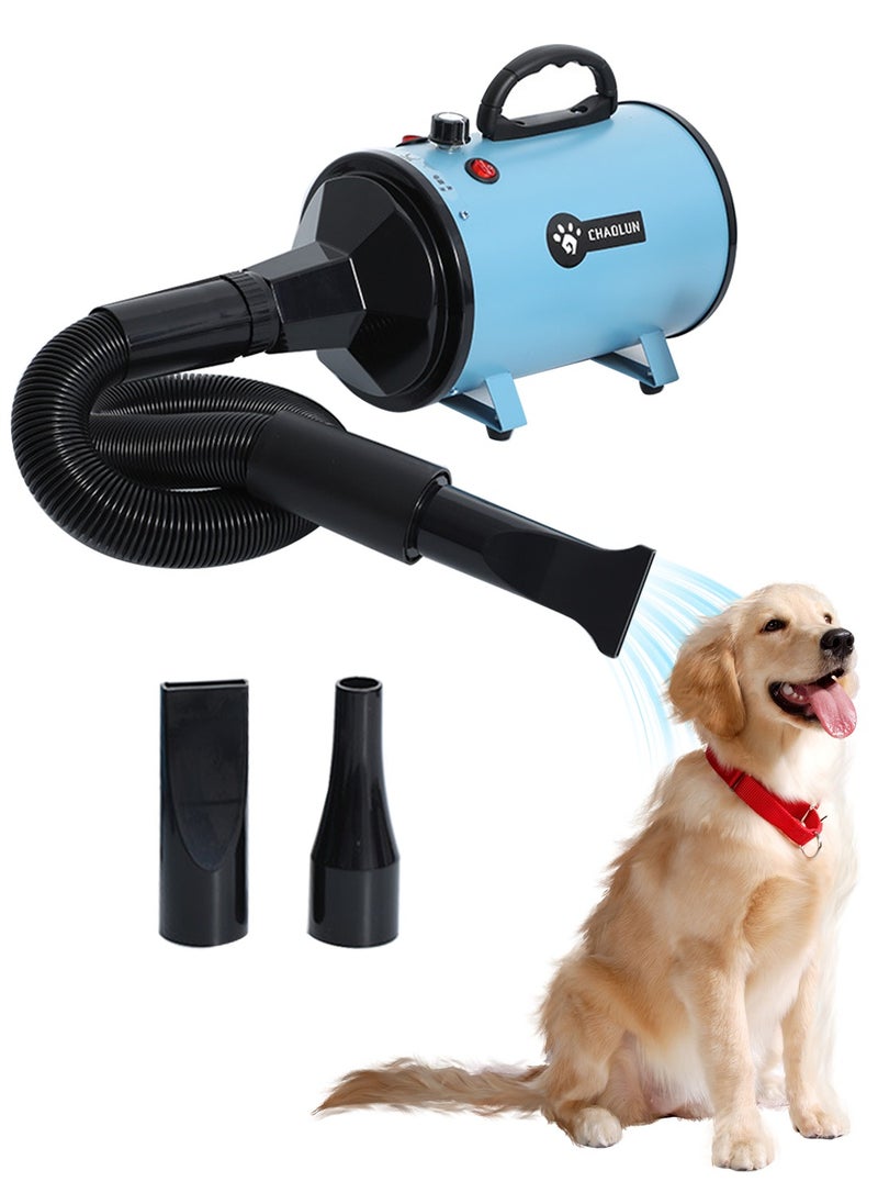 Kidle Pet Hair Dryer Blower Pet Blow Dryer Cat Blow Drying Tool Electric Silent Cat and Dog Blow Dryer Pet Grooming Dryer ﻿  - Image 1