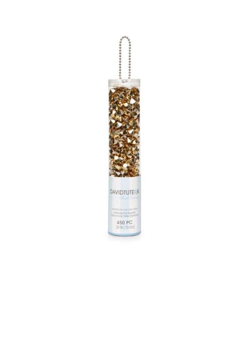 David Tutera - Diamond Cut Accents Gold Plated 10Mm - Image 1
