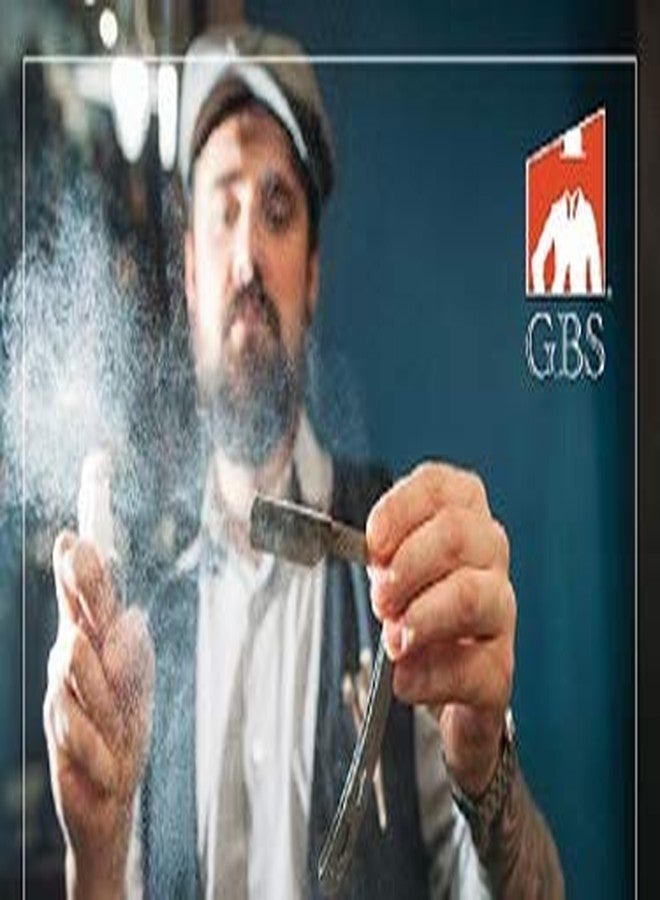 G.B.S Black Wood Finish Scales 5/8in Straight Razor, Shaving Razor with Black Wooden Handle, Includes Sharpening Strop, Paste and Stainless Steel - Image 4