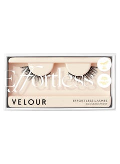Velour Lashes Velour Effortless Lashes Naturallooking False Eyelashes Fluffy & Lightweight Notrim Lashes Reusable Fake Lashes All Eye Shapes Vegan & Crueltyfree Lash Glue Not Included (Mini Me)  - Image 1