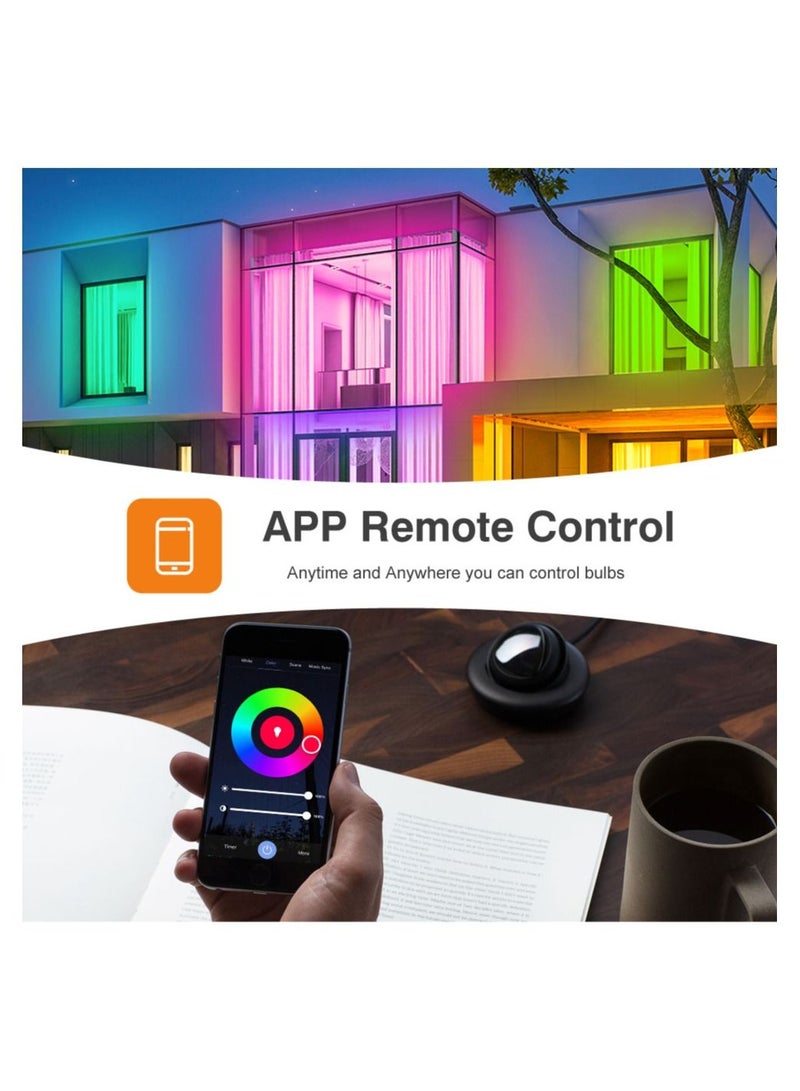 AROAQ Light Bulb Dusk to Dawn Light Bulbs Outdoor Smart Light Bulbs for Home/ Front Porch Light/ Yard Light/ Garage Light - Image 4