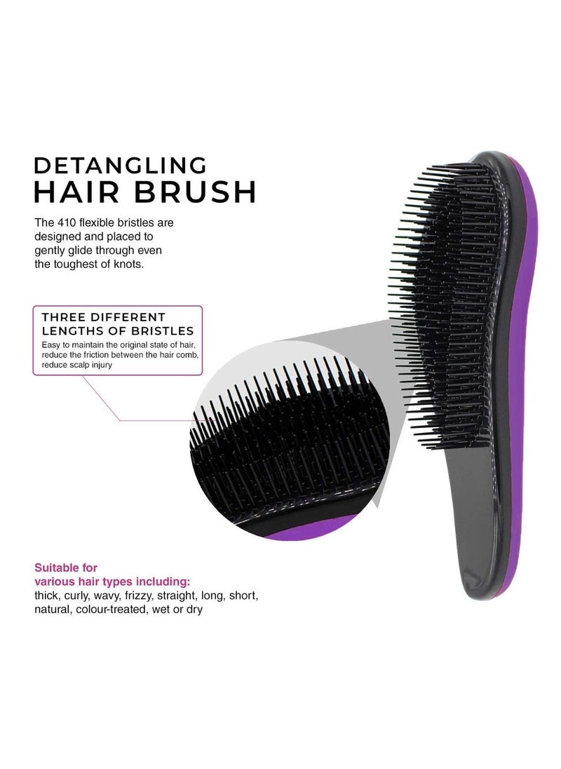 Y&D 1 PCS Scalp Massage Detangling Brush Anti-knot Comb Pain-Free Hair Straightener  - Image 5