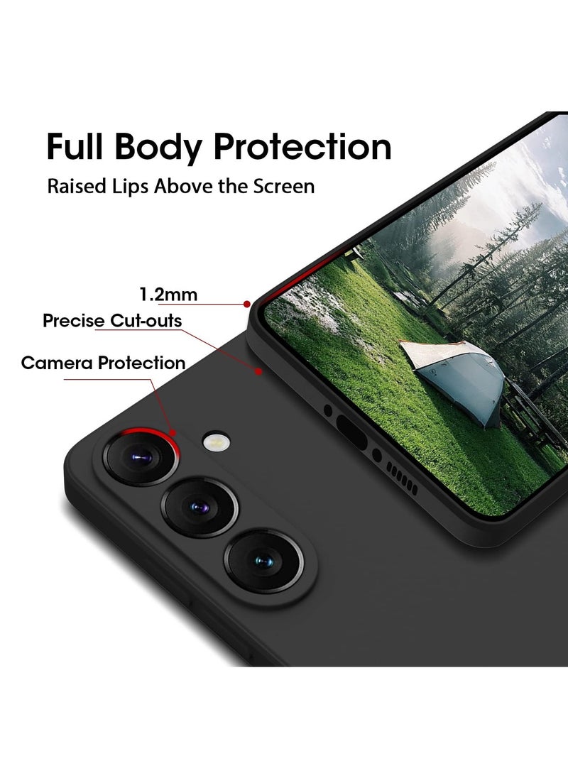 Generic - Samsung Galaxy A55 5G Case Cover Soft Silicone Slim fit Case Light weight Back Cover Matte Finish Shockproof Cover for Samsung Galaxy A55 5G - Image 1