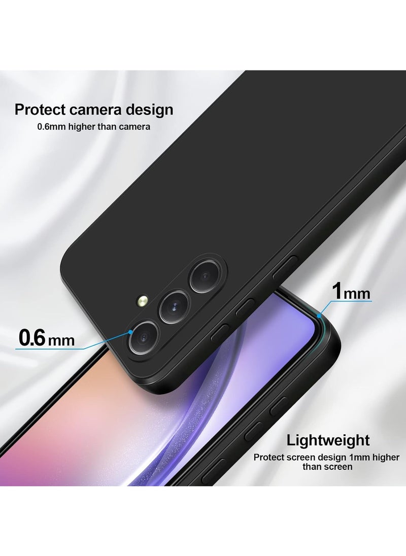 Generic - Samsung Galaxy A55 5G Case Cover Soft Silicone Slim fit Case Light weight Back Cover Matte Finish Shockproof Cover for Samsung Galaxy A55 5G - Image 1