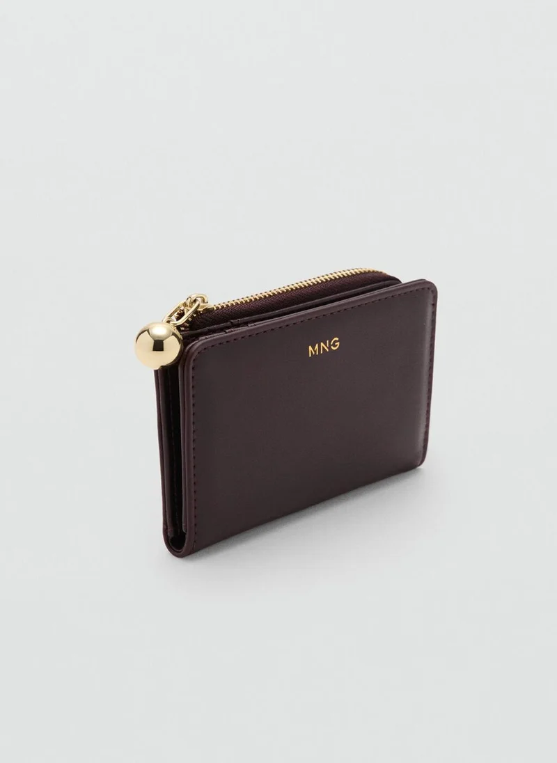 MANGO Mini-bead small purse