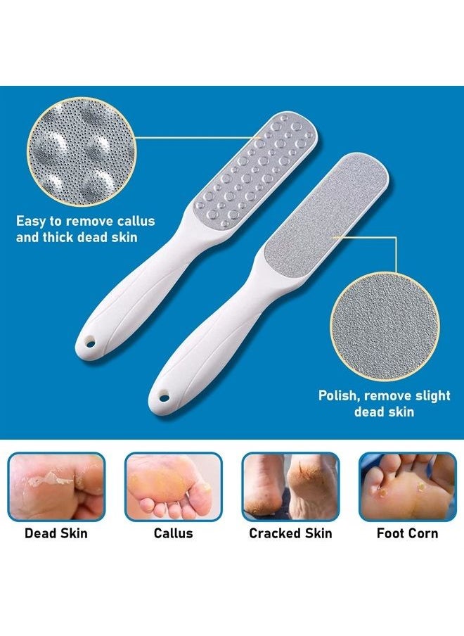 Xifepfr - XIFEPFR Callus Remover, Foot Scrubber Dead Skin Remover, Exfoliating Foot Spray, Spa Pedicure Treatment with Foot File, Cracked Heel Repair Cream, Silicone Heel Protector - Image 1