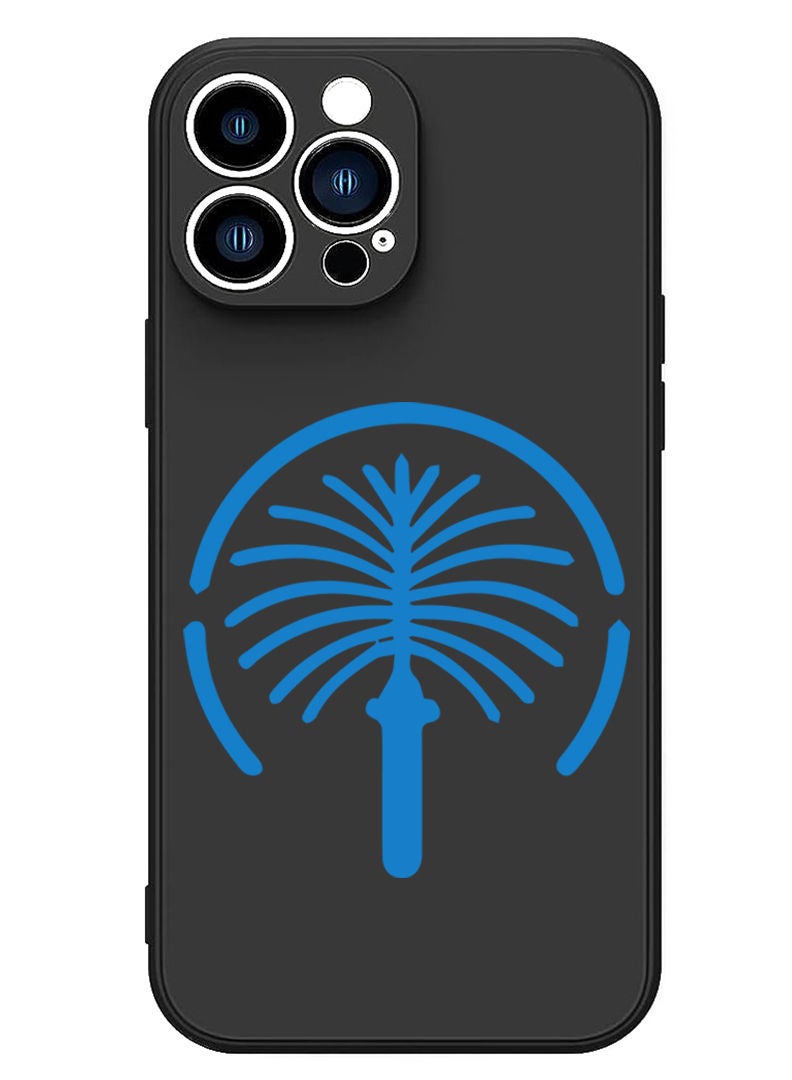 Theodor Protective Slim Fit Case Liquid Silicone Cover with Full Body Protection Anti-Scratch Shockproof Case For iPhone 13 Pro Black  - Panda copy - Image 1