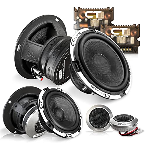 مجموعة مكبرات الصوت CT Sounds Meso 65 500 واط 3Way المتميزة للسيارات