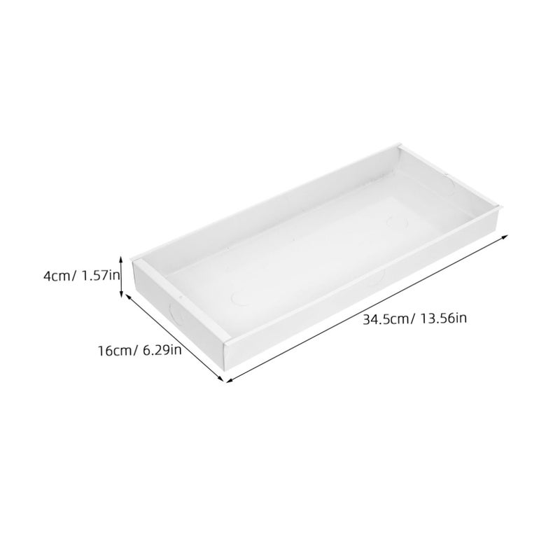 Recessed Mounting Emergency Exit Sign LED Light Fixture with Indicator Light Quick Installation - Image 3