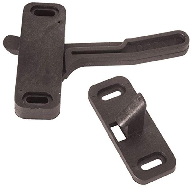 RV Designer E295 Phillips Screen Door Catch Right Hand Entry Door Hardware Black