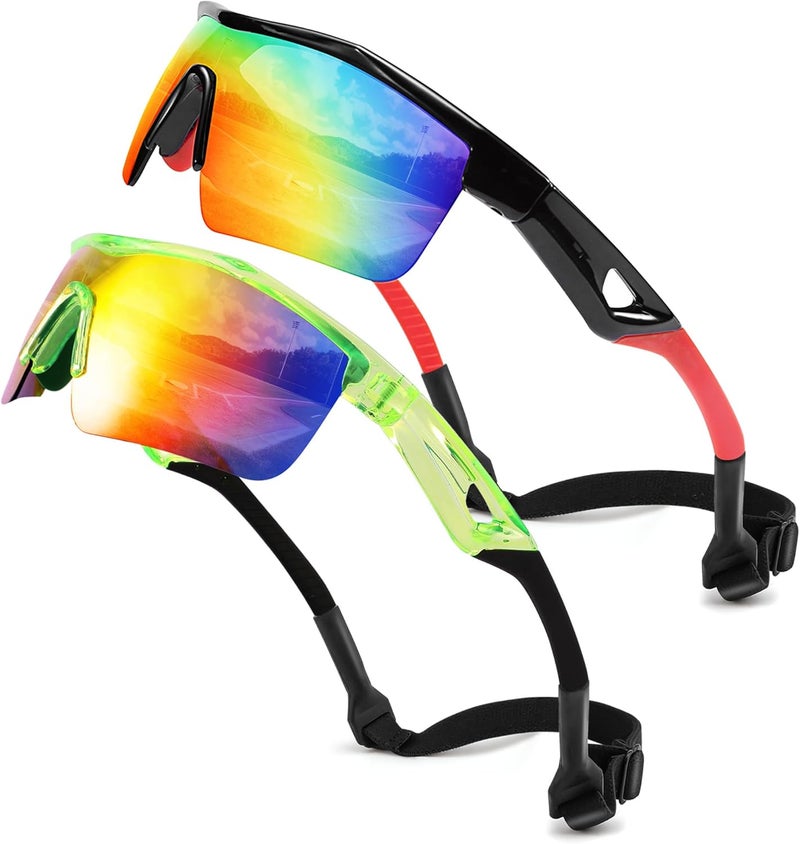 FEISEDY Kids Teens Baseball Polarized Sunglasses Sports TR90 Frame Boys Girls Cycling B2454 - Image 1