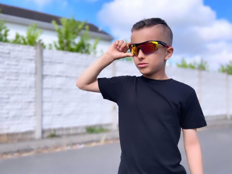 FEISEDY Kids Teens Baseball Polarized Sunglasses Sports TR90 Frame Boys Girls Cycling B2454 - Image 2