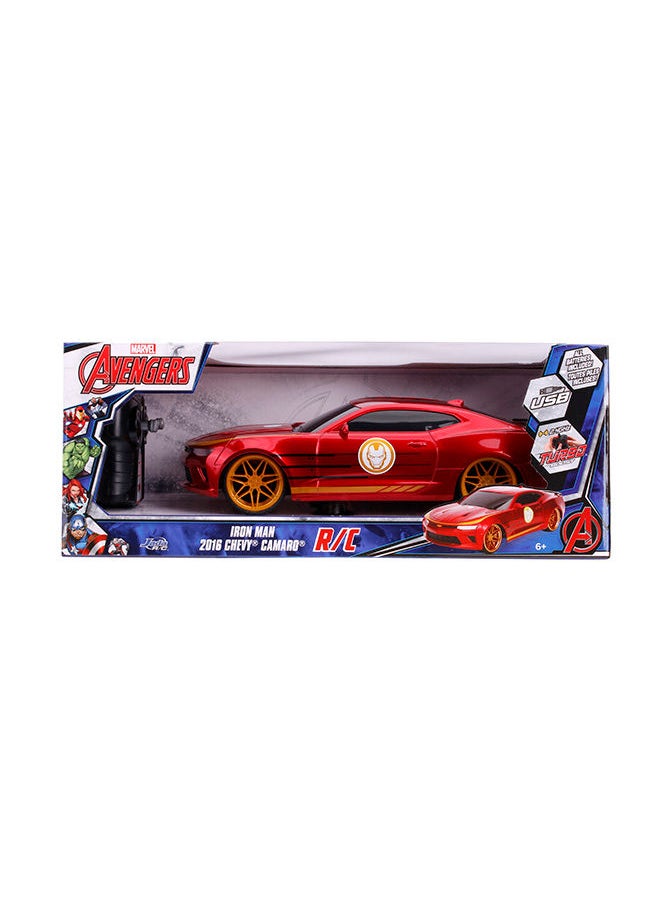 JADA Marvel RC Iron Man 2016 Chevy, 1:16 Scale  - Image 2