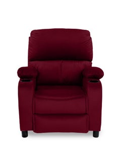 Cinematic Velvet Upholstered Classic Recliner Chair With Bed Mode - Burgundy - 90x95x80cm - pzsku/ZF342C41EFF28AA4937C4Z/45/_/1720254522/97ecc93e-b5a0-405c-9905-e061edcb2641