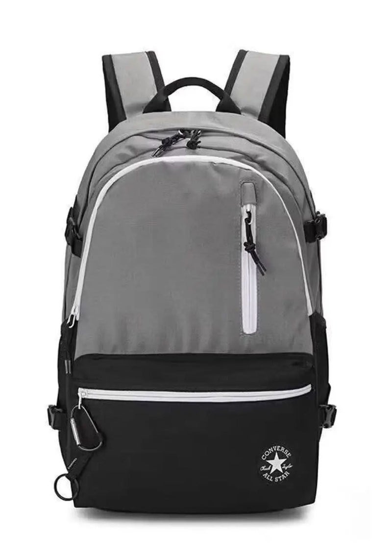 CONVERSE High‑version Converse‑style backpack, classic large‑capacity schoolbag for junior high students, casual travel backpack. - Image 1