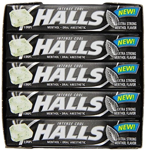 Halls هالز رليف ماكس سترينغث إكسترا سترونغ منتول حبوب الحلق 20 عبوة من 9 حبوب 180 إجمالي - Image 5