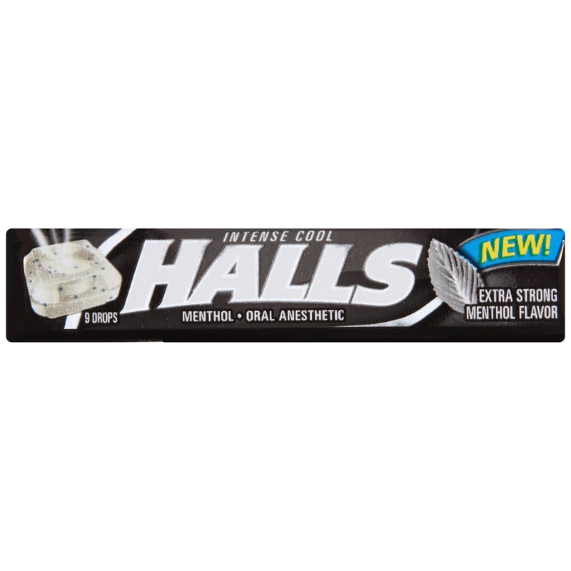Halls هالز رليف ماكس سترينغث إكسترا سترونغ منتول حبوب الحلق 20 عبوة من 9 حبوب 180 إجمالي - Image 3