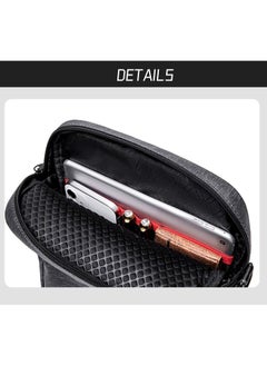 ARCTIC HUNTER K0088L Lightweight Crossbody Fashion Sling Stylish Chest Bag, Grey  - Image 5