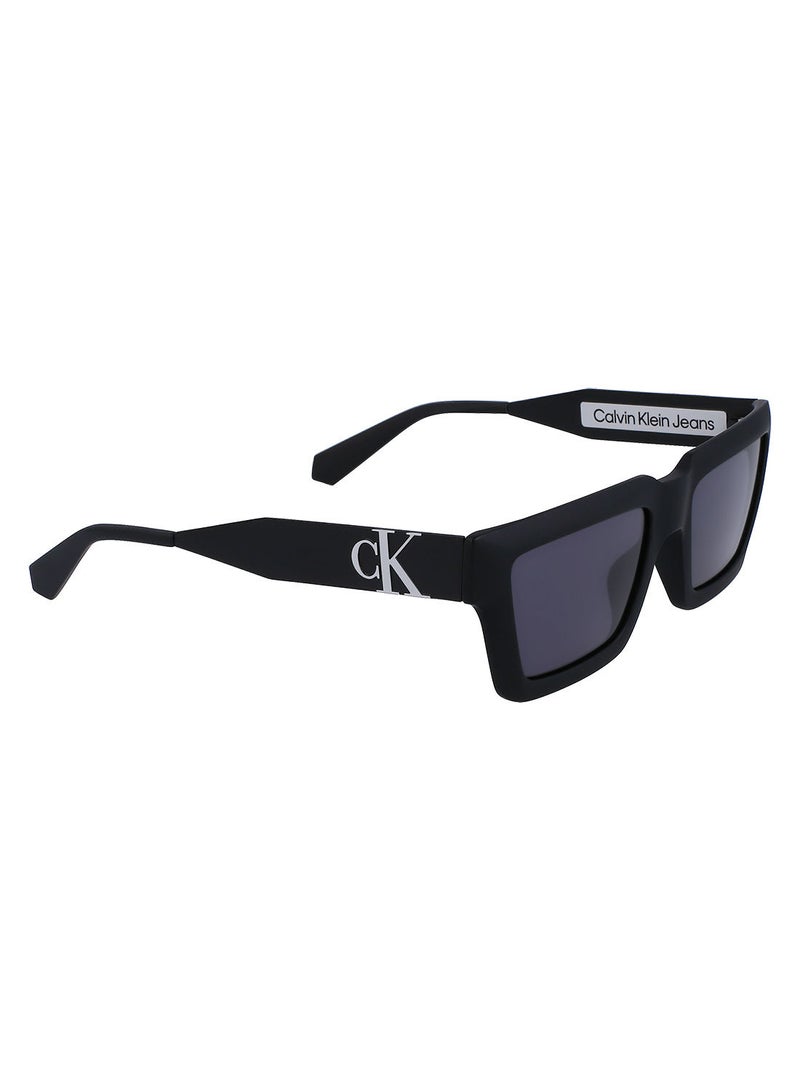 Calvin Klein Jeans Full Rim Bio Injected Modified Rectangle Calvin Klein Jeans Sun Ckj22641S 5419 (002) Matte Black - Image 2