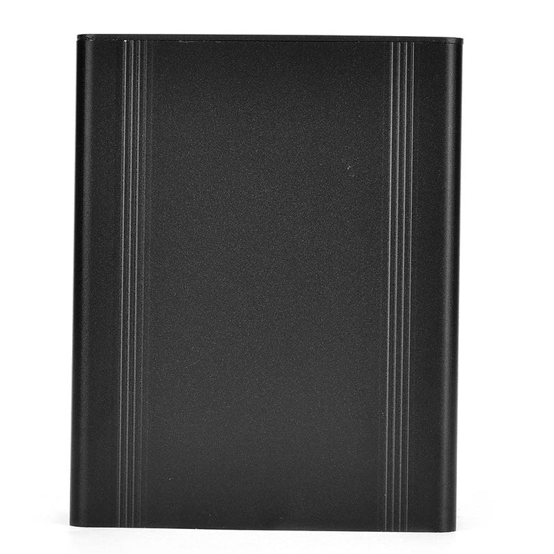 Aluminum Alloy Electronic Protection Case, Sandblast Oxidized Black, 38x88x110mm, Durable with Heat Dissipation and Signal, for Decoders, Controllers and PCB Wiring - Image 4