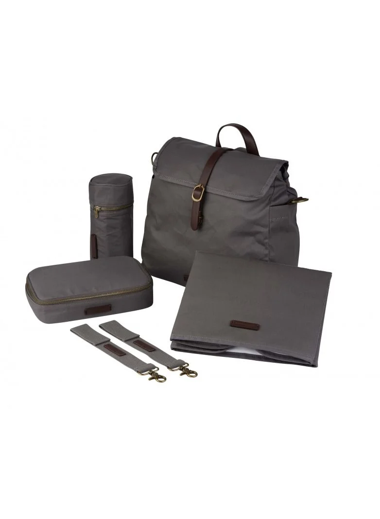 bababing Barca Changing Bag/Tote/Backpack Grey