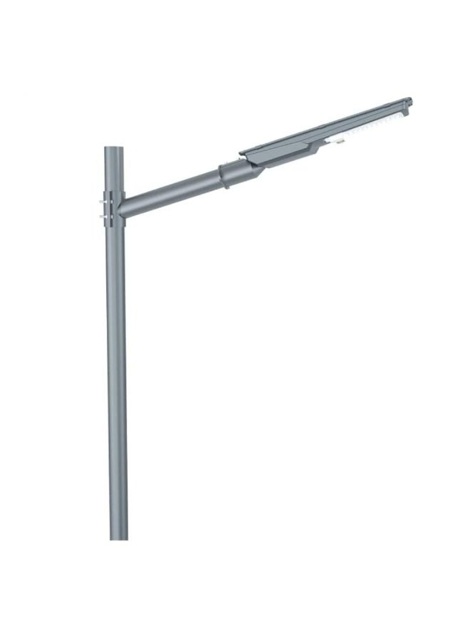 200W Integrated Solar Street Light with Motion Sensor & Radar, IP66 Waterproof Outdoor LED Security Light, Cool White Lighting with Mounting Arm - Image 4