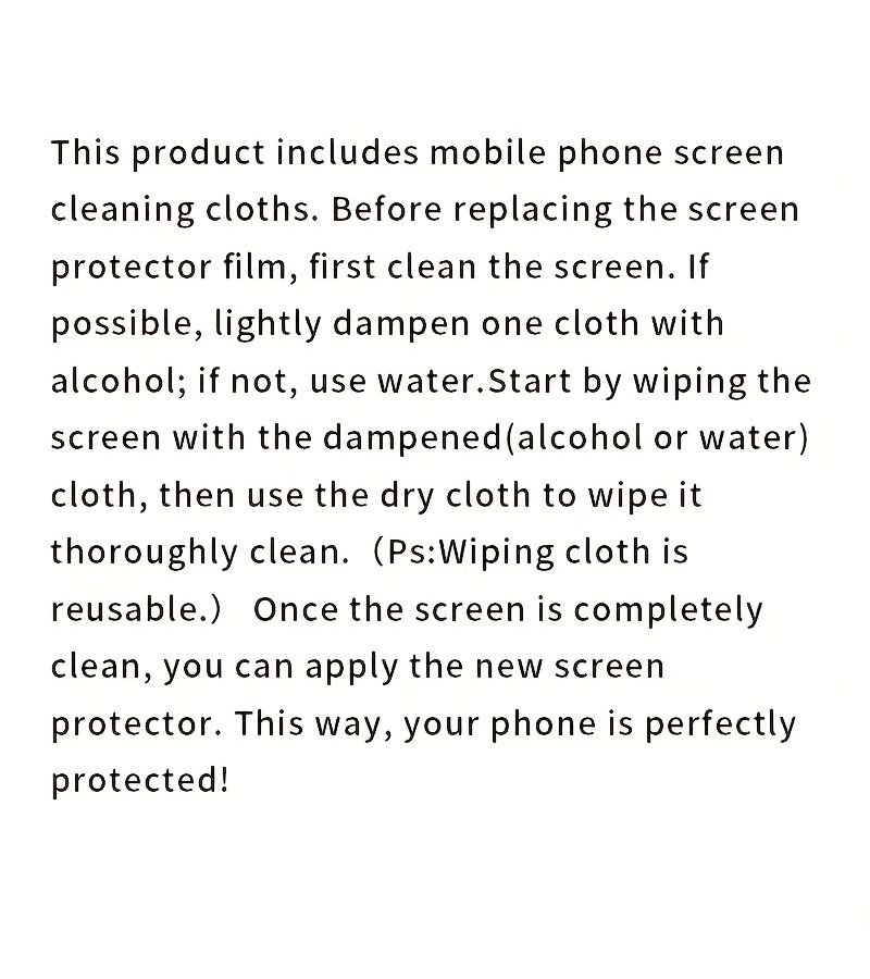 Tempered Glass Screen Protector 2 Pack for Lenovo 10.1 Inch Tab 2025 Model - Image 5
