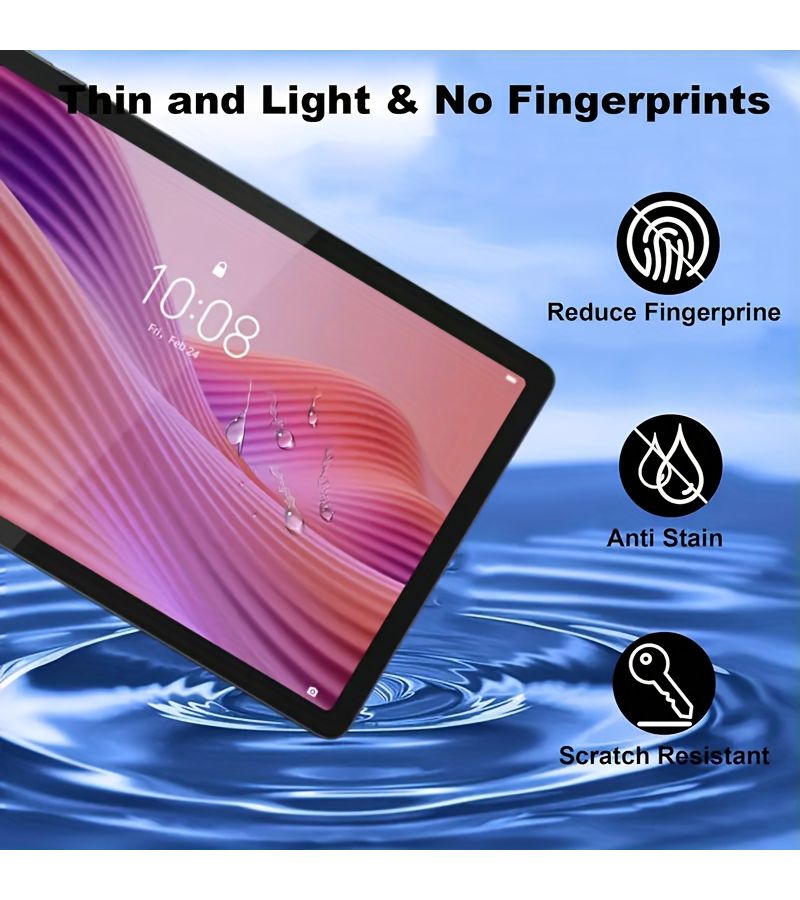 Tempered Glass Screen Protector 2 Pack for Lenovo 10.1 Inch Tab 2025 Model - Image 4