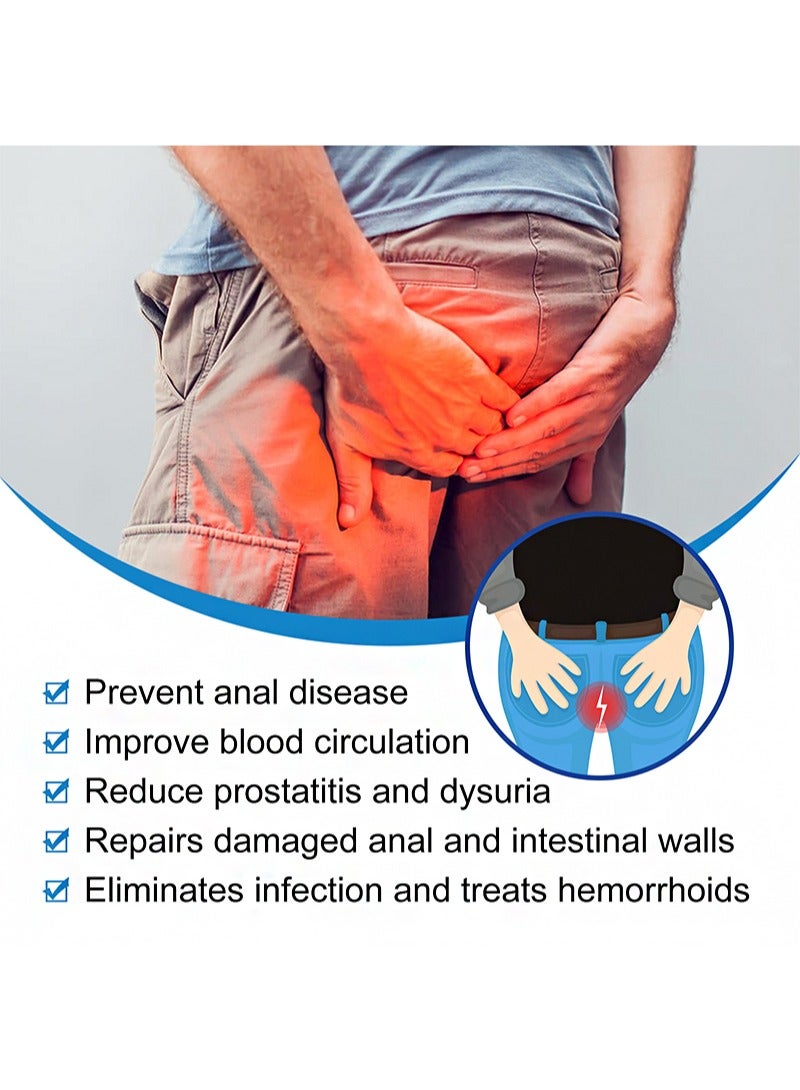 ساوث مون قطعتان من كبسولات البواسير القوية بالأعشاب الطبيعية، والتي يمكن أن تخفف الألم والحكة بسرعة، وتعالج البواسير - Image 5