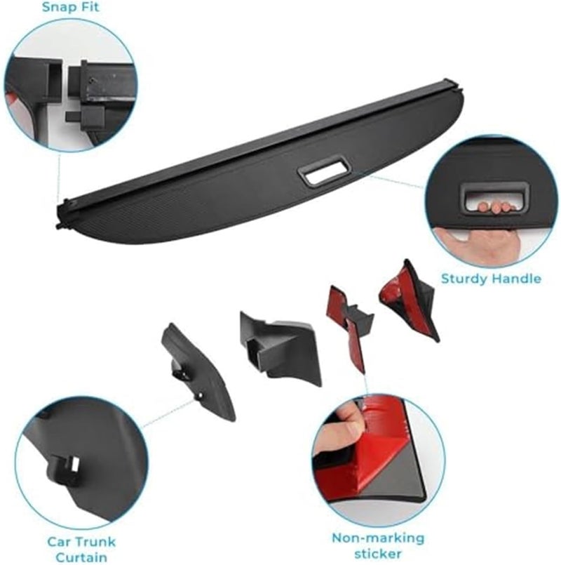 DEMULAX Luggage Shade Shield for Tesla Model Y - Image 2