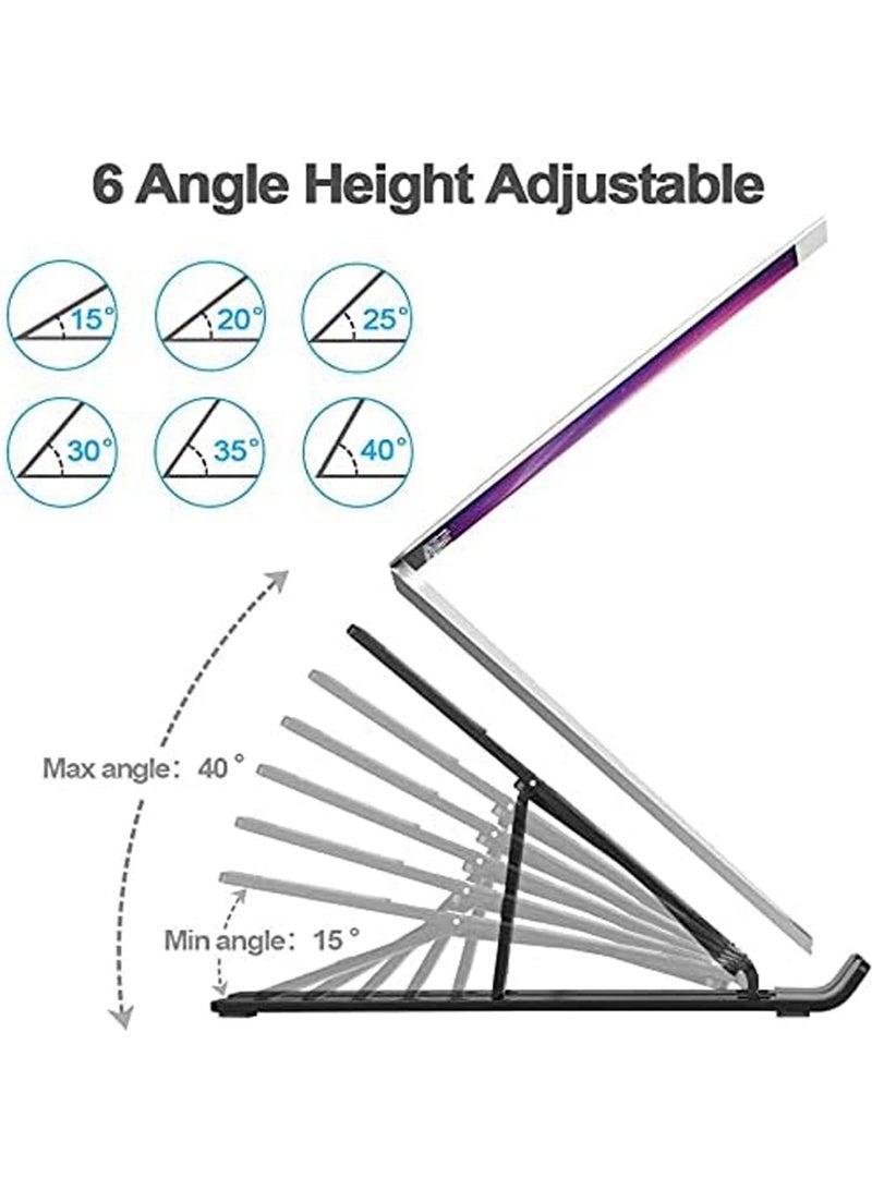 Laptop Foldable Stand white - Image 3
