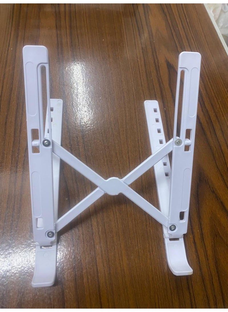 Laptop Foldable Stand white - Image 5