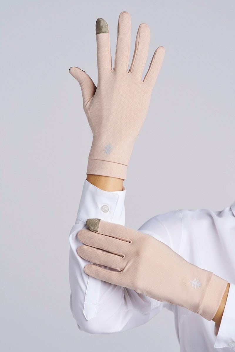 Coolibar Women's UV Protective Gloves with Touchscreen Compatibility - Image 5