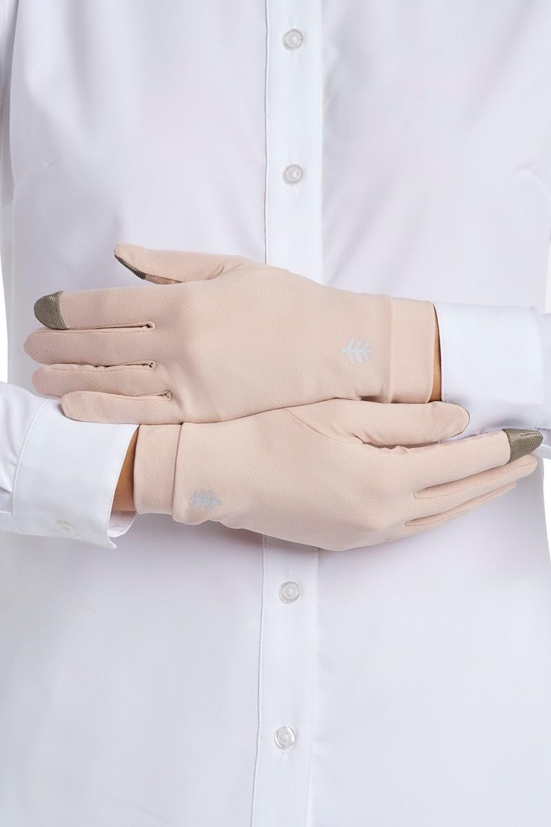 Coolibar Women's UV Protective Gloves with Touchscreen Compatibility - Image 3