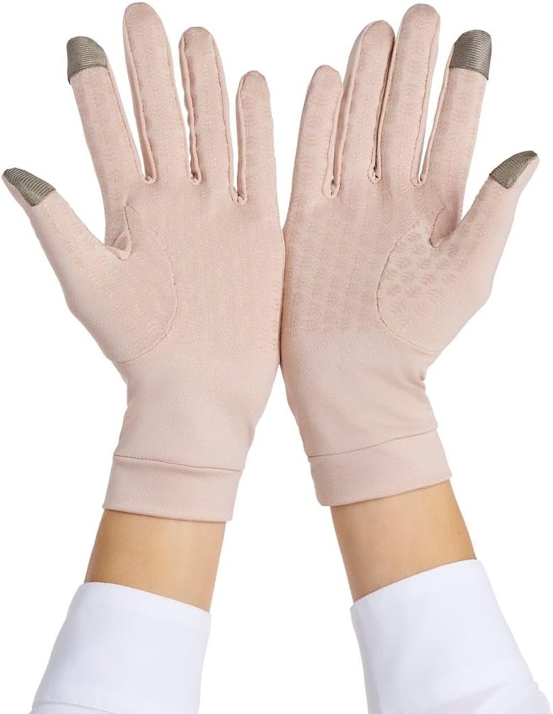 Coolibar Women's UV Protective Gloves with Touchscreen Compatibility - Image 2