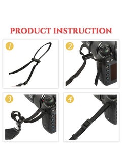 Saintrygo 4 Pcs Vintage Camera Straps for Photographers Woven Adjustable Universal Neck Shoulder Crossbody Strap Quick Release for All DSLR SLR Camera, Photographer Gift for Men Women, 4 Styles  - Image 4