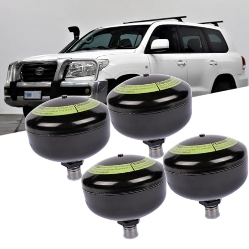 Flynsu Front & Rear Suspension Accumulator Replacement for For 1999-2007 Toyota Land Cruiser Lexus LX470 4.7L 2UZFE, UZJ100 Part# 49141-60010, 49151-60010 - Image 2